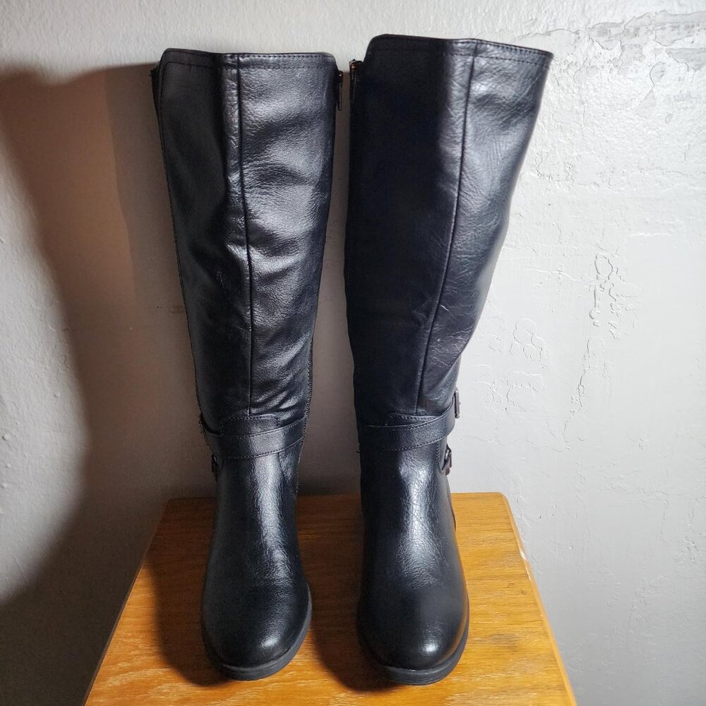 ***NEVER WORN***   Croft & Barrow® Tapir Women's Riding Boots BLACK size 6.5